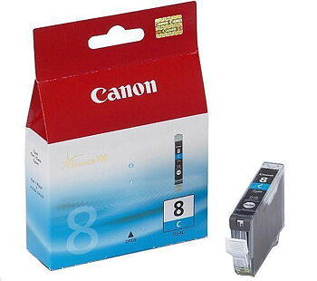 Canon CLI 8C Cyan 790 sidor bläckpatronshållare 0621B001